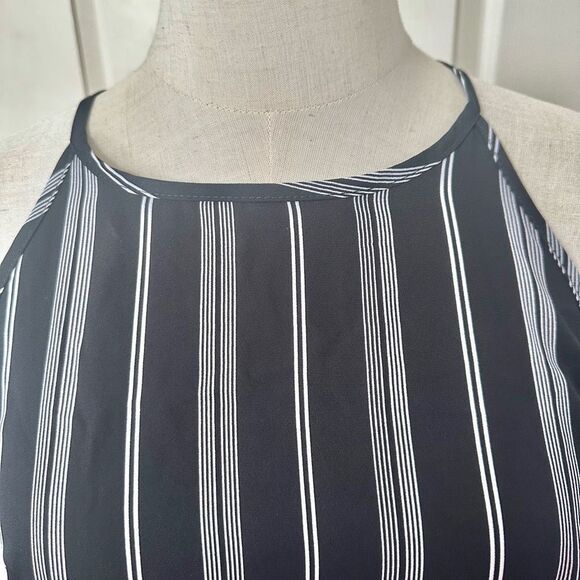 George black and white striped sleeveless top - Picture 4 of 9